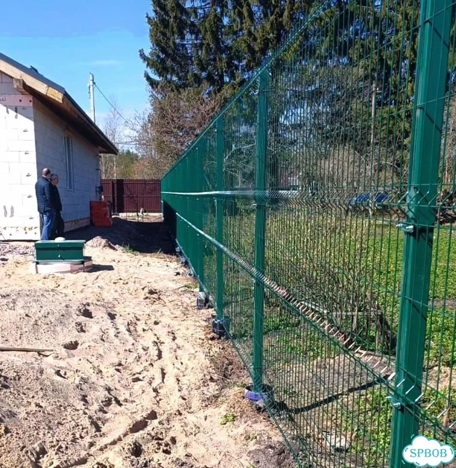 Забор из сетки 3Д гиттер с установкой и доставкой фото 8
