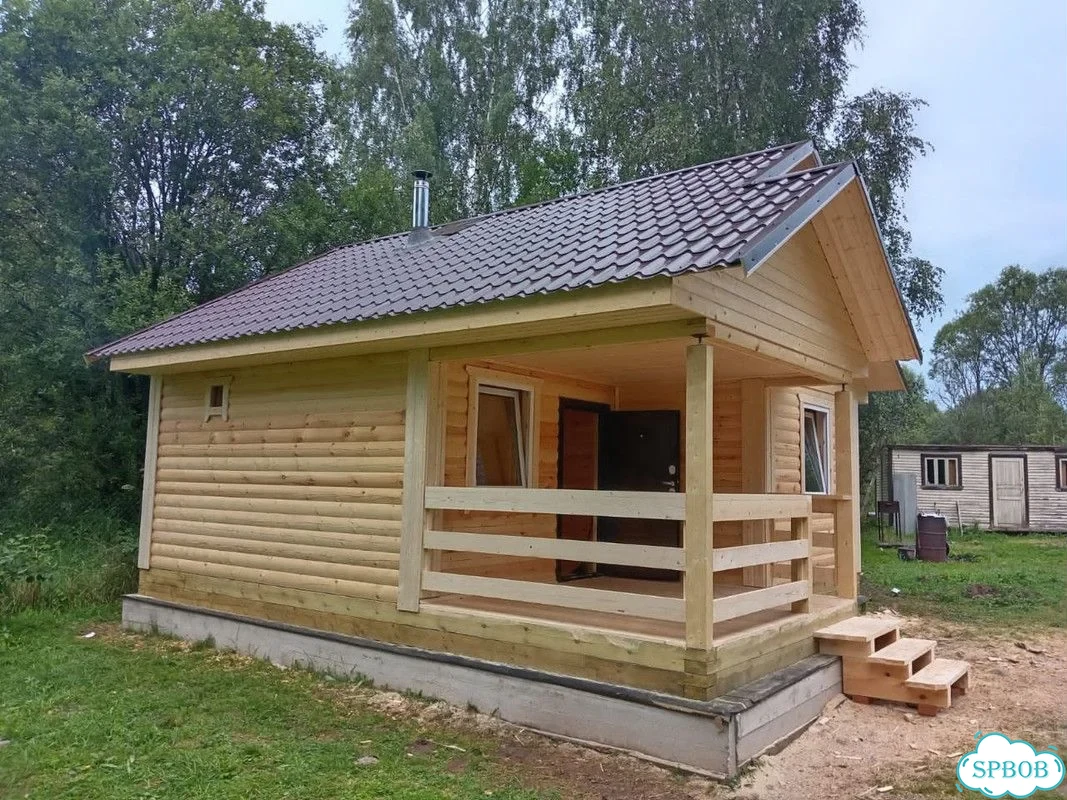 Продажа бани из бруса под ключ / Миранда фото 4