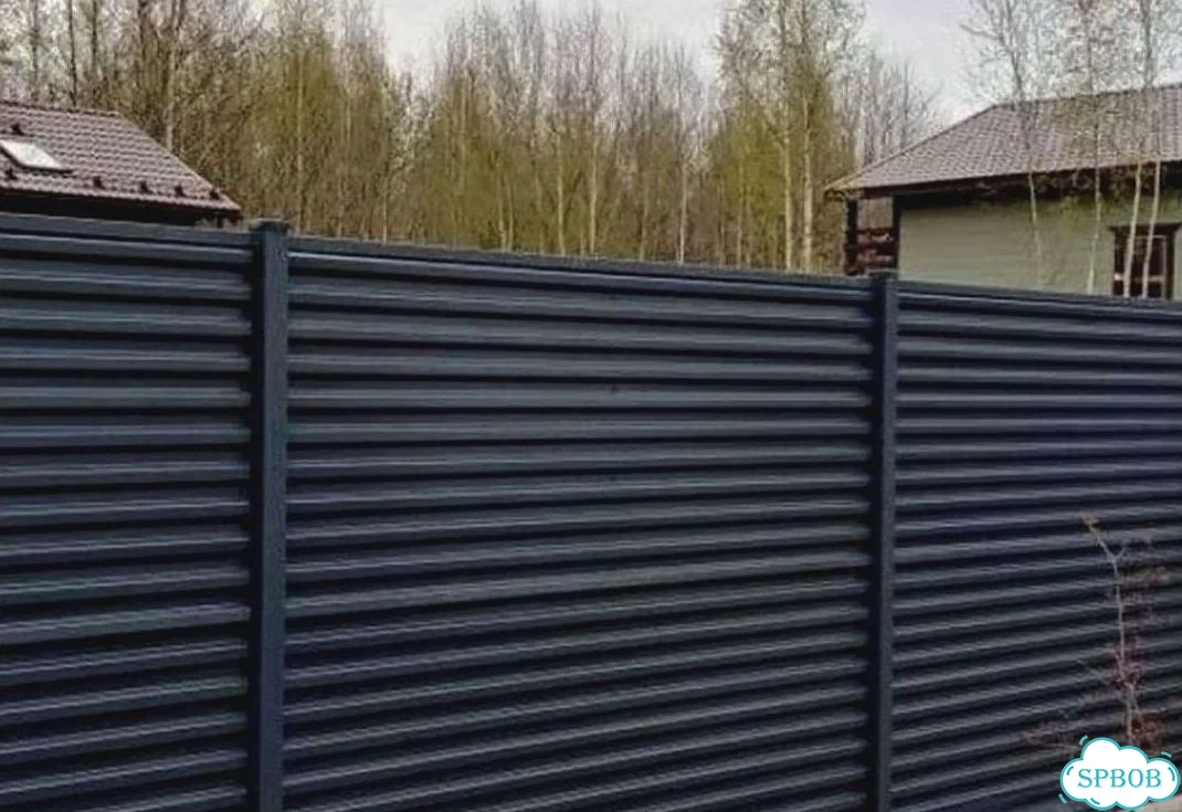 Профнастил для забора с доставкой и установкой фото 5