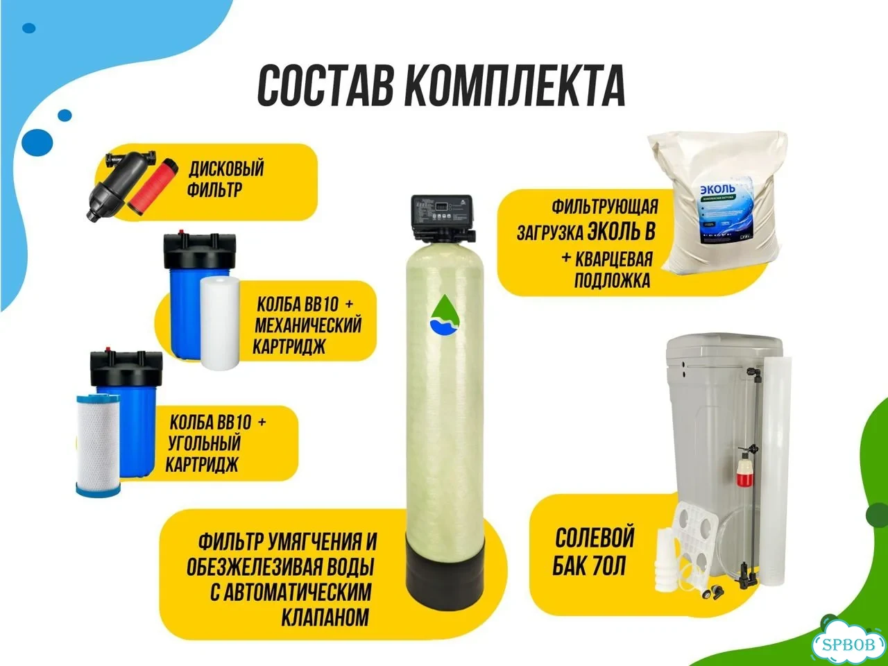 Система очистки воды от железа, жесткости фото 5