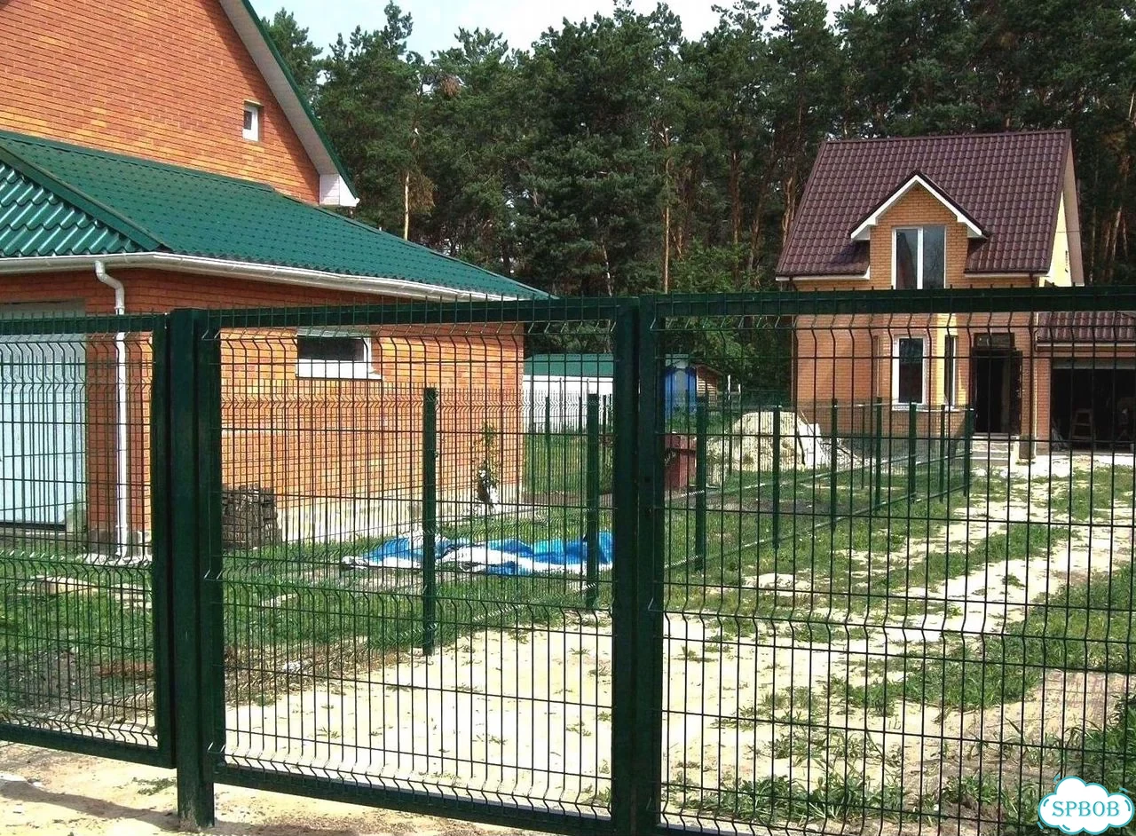 Забор из сетки 3Д гиттер с доставкой фото 7