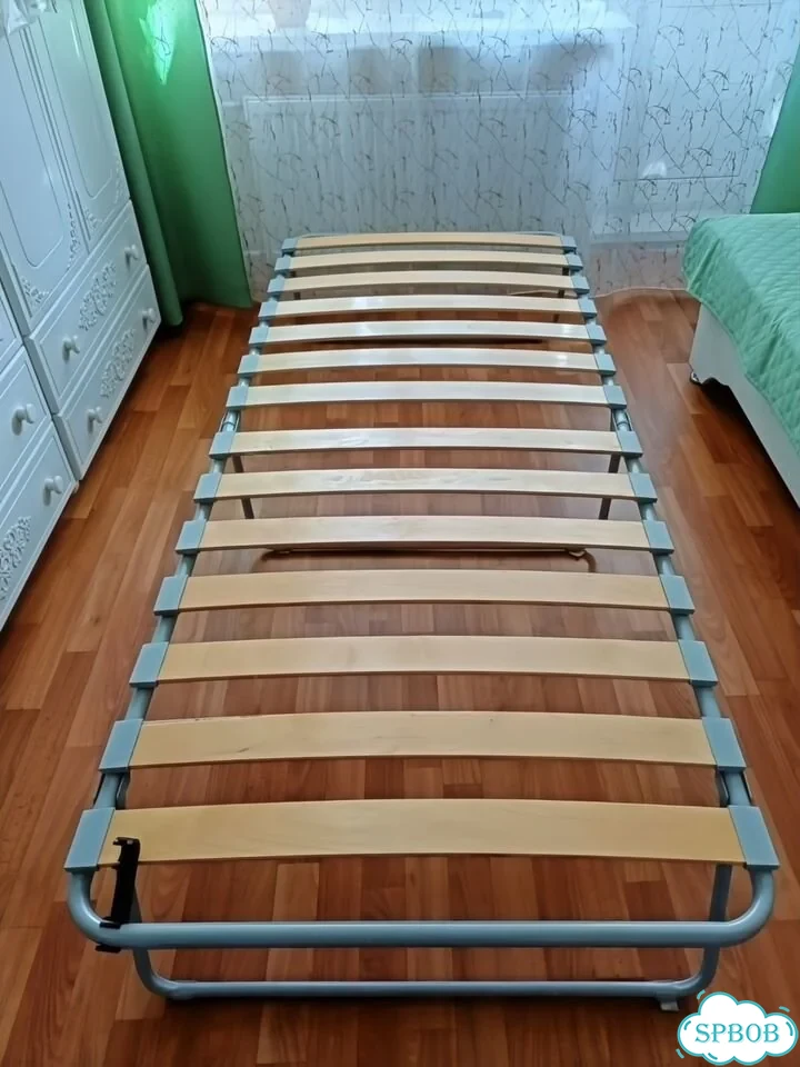Раскладушка с матрасом бу фото 1