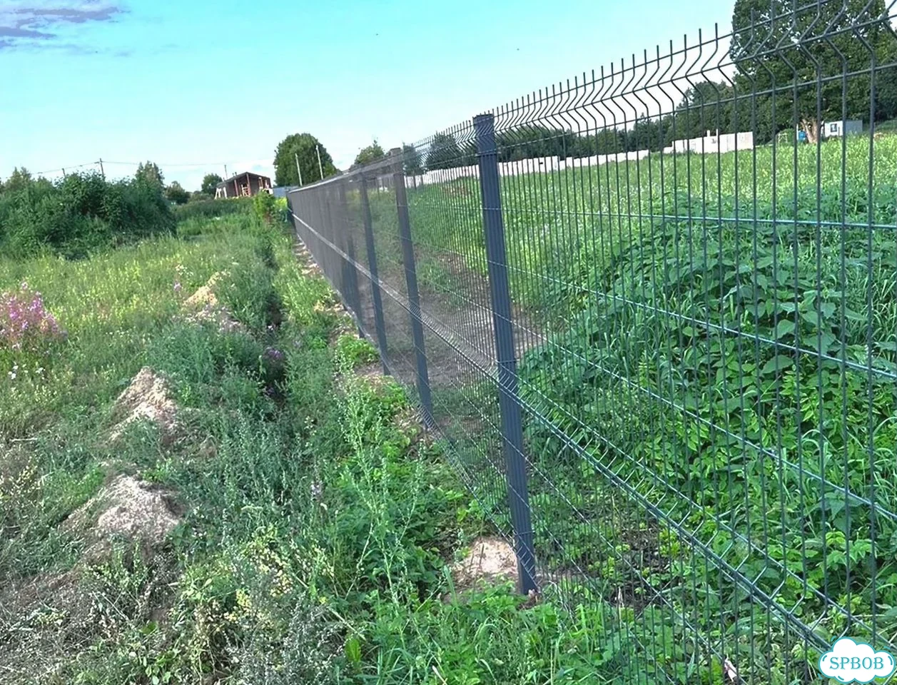 Забор из сетки 3Д гиттер с установкой и доставкой фото 8
