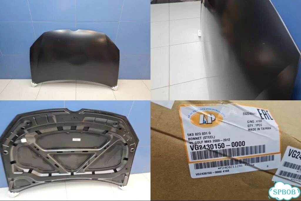 Капот Volkswagen Golf 6 2009-2013 фото 1
