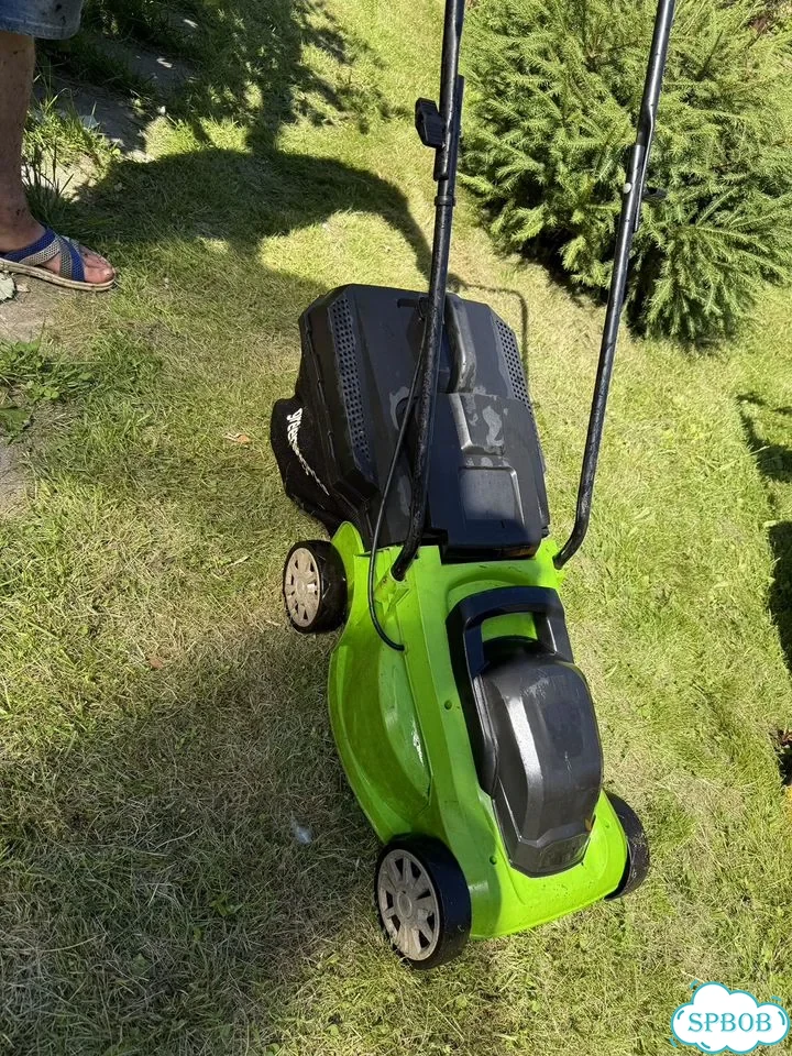Газонокосилка Green Works 33 фото 3