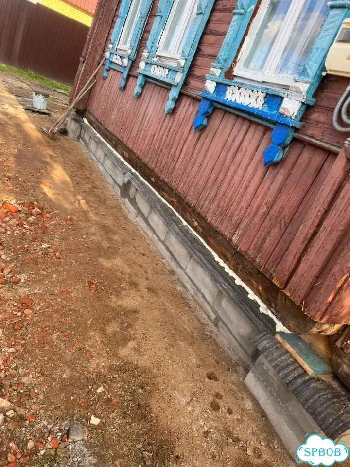 Замена венцов и бруса пола лаг дома фото 4