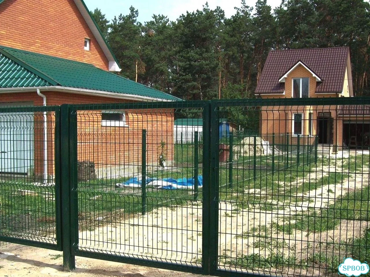 Забор из сетки 3Д гиттер с доставкой фото 6
