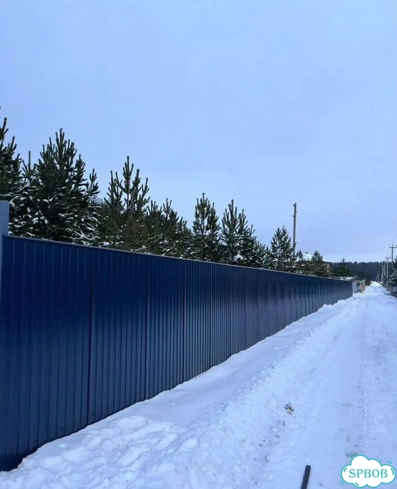 Заборы жалюзи и рабица фото 3