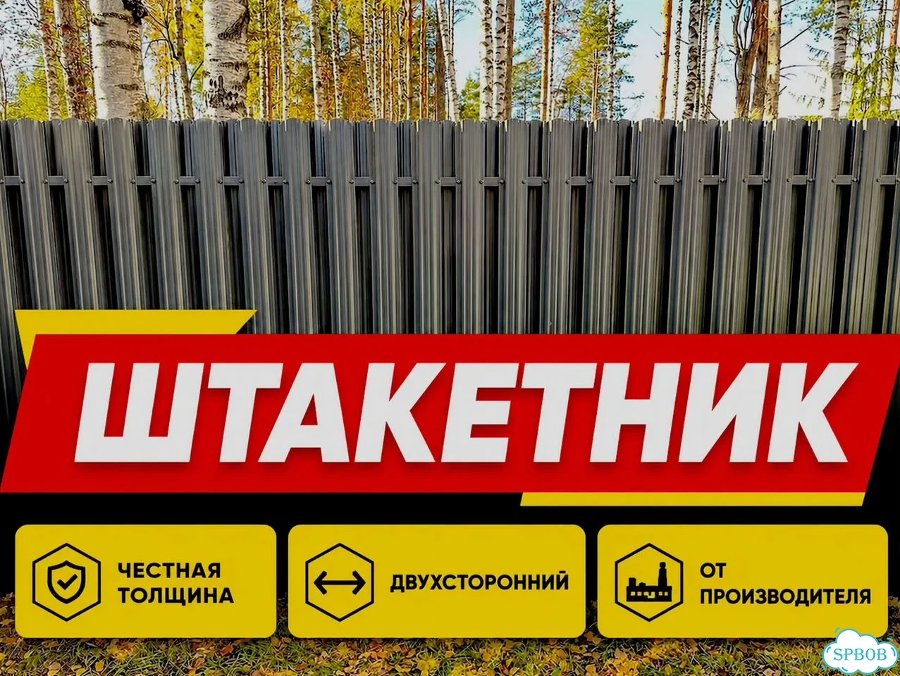 Евроштакетник фото 1