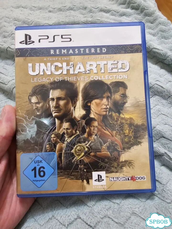 Диск на ps5 Uncharted collection фото 2