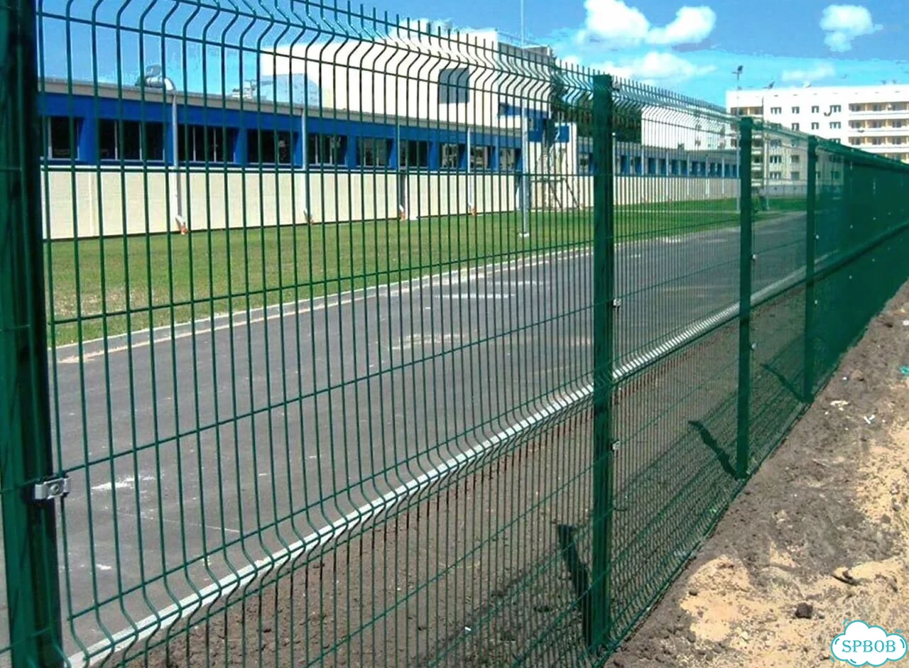 Забор из сетки 3Д гиттер любого цвета и размера фото 3