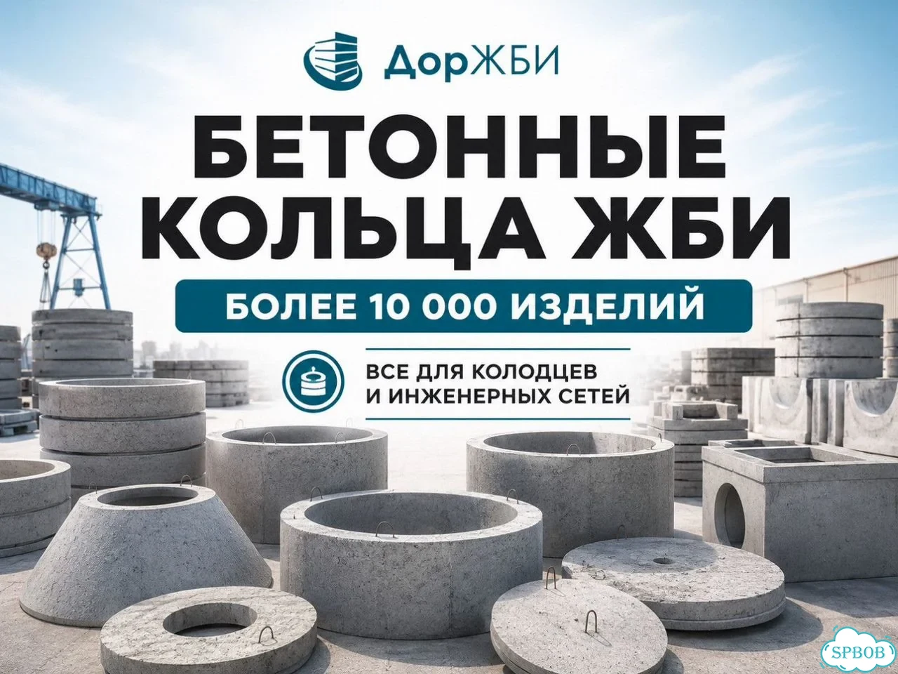Бетонные кольца для септика — ГОСТ и доставка фото 1