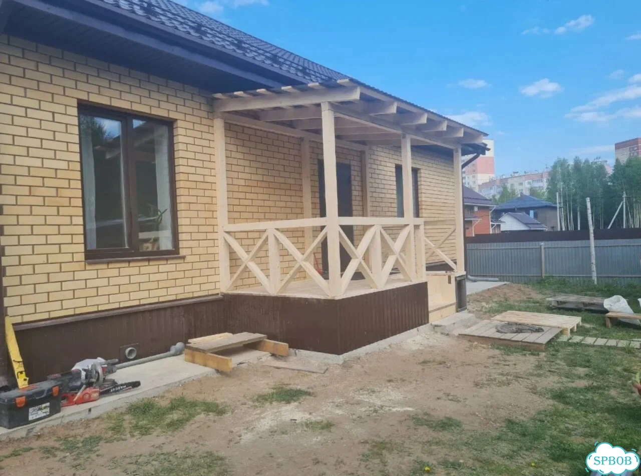 Пристройка к дому под ключ терраса веранда фото 9