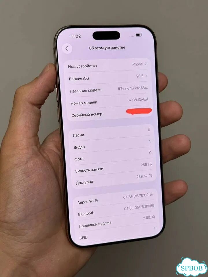 iPhone 16 Pro Max, 256 ГБ, SIM + eSIM фото 9