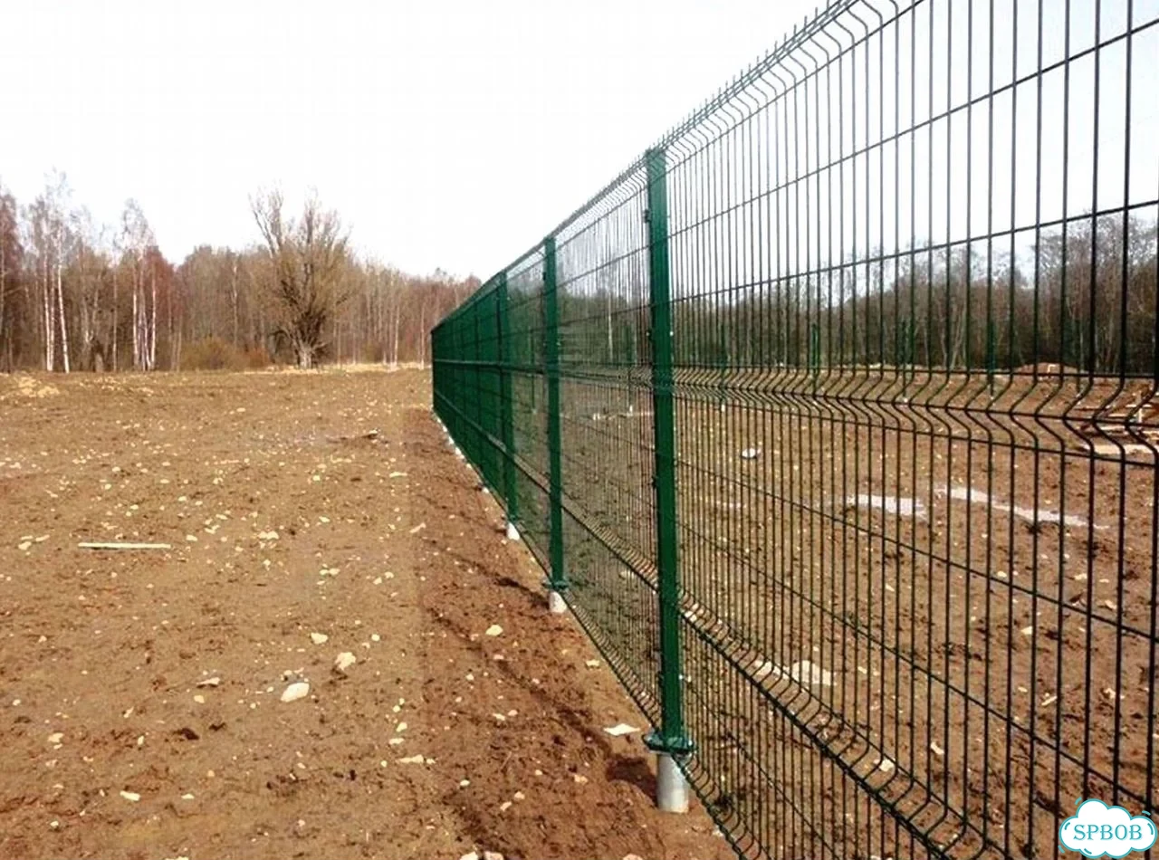 Забор из сетки 3Д гиттер с установкой и доставкой фото 1