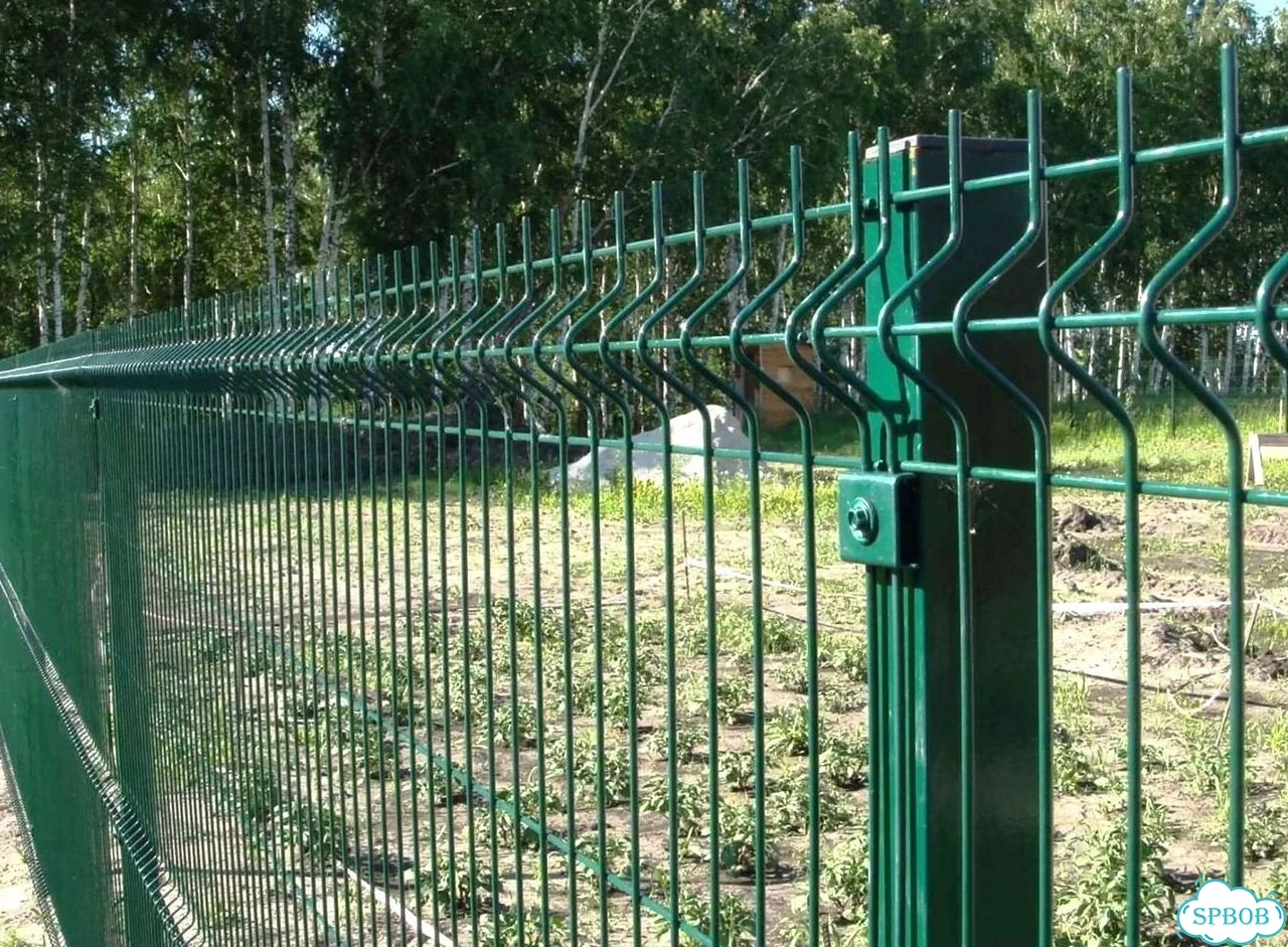 Забор из сетки 3Д гиттер с установкой и доставкой фото 4