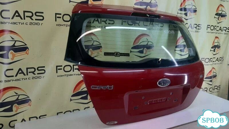 Крышка багажника Kia Ceed 1 хетчбек 2007-2012 фото 8