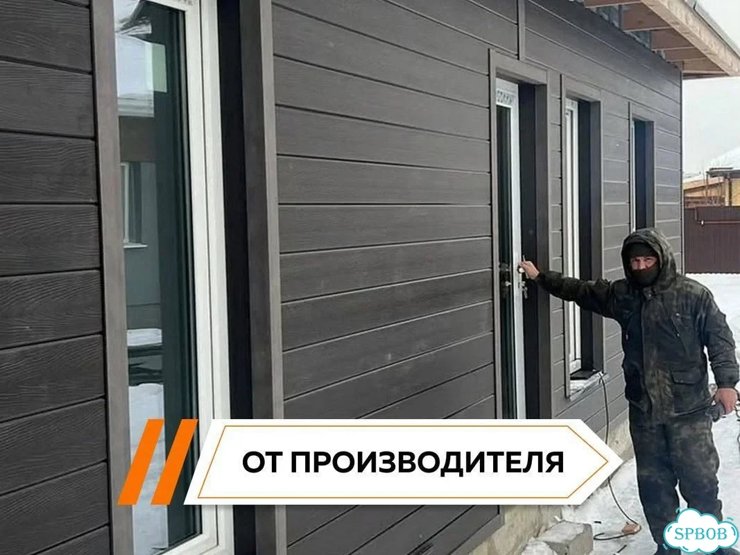 Фасадная панель / Отделочная доска дпк фото 1