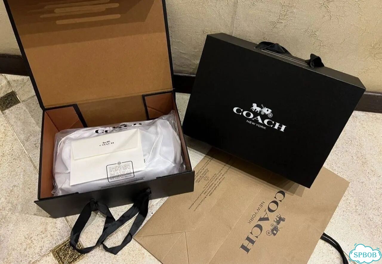Сумка coach мужская черная фото 2