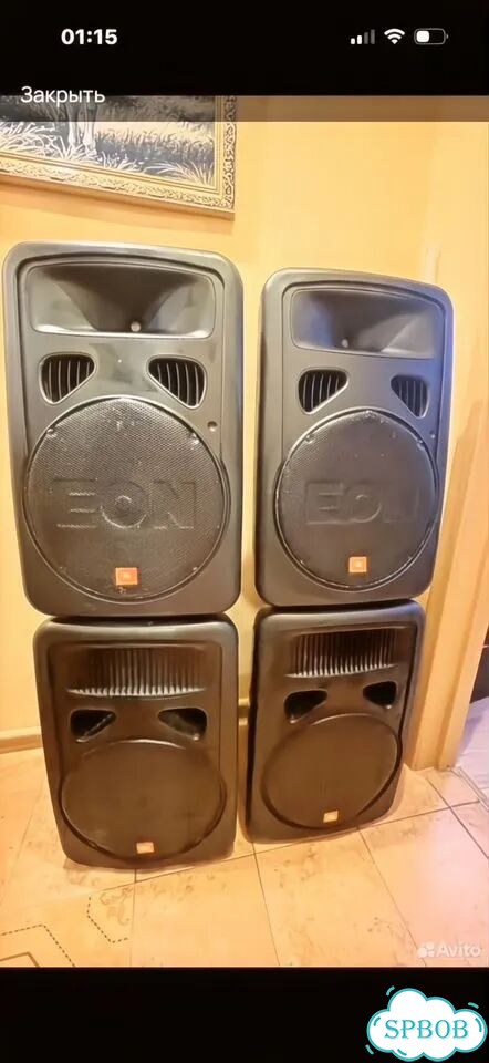 Колонка jbl EON15 G2 фото 1