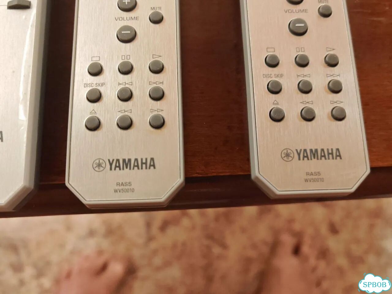 Оригинальное пульты управления Yamaha RAS5 и CDX8 фото 3