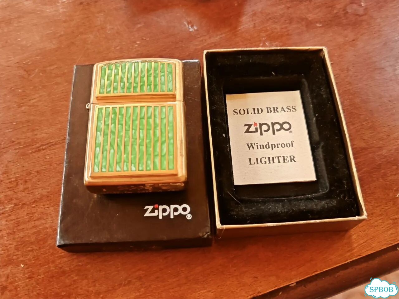 Зажигалка zippo Green marble оригинал фото 2