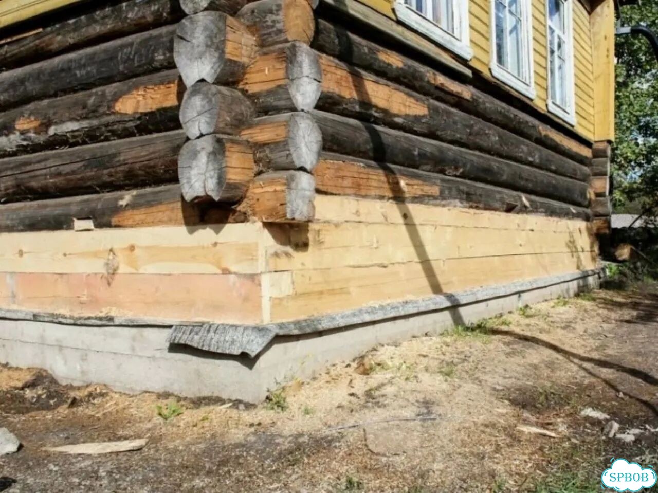 Ремонт домов. Замена венцов. Подъем домов фото 6