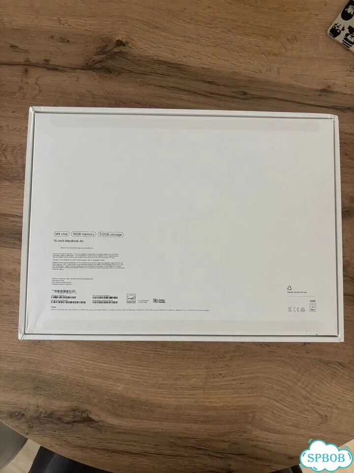 Коробка macbook air m4 15,6 фото 3