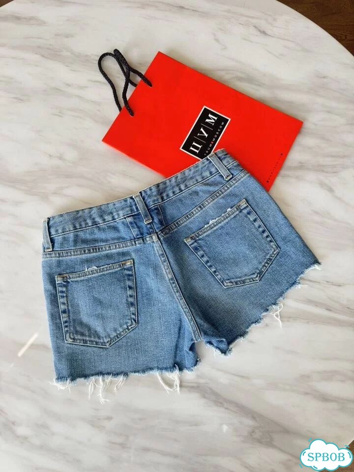 Saint Laurent шорты джинсовые фото 4
