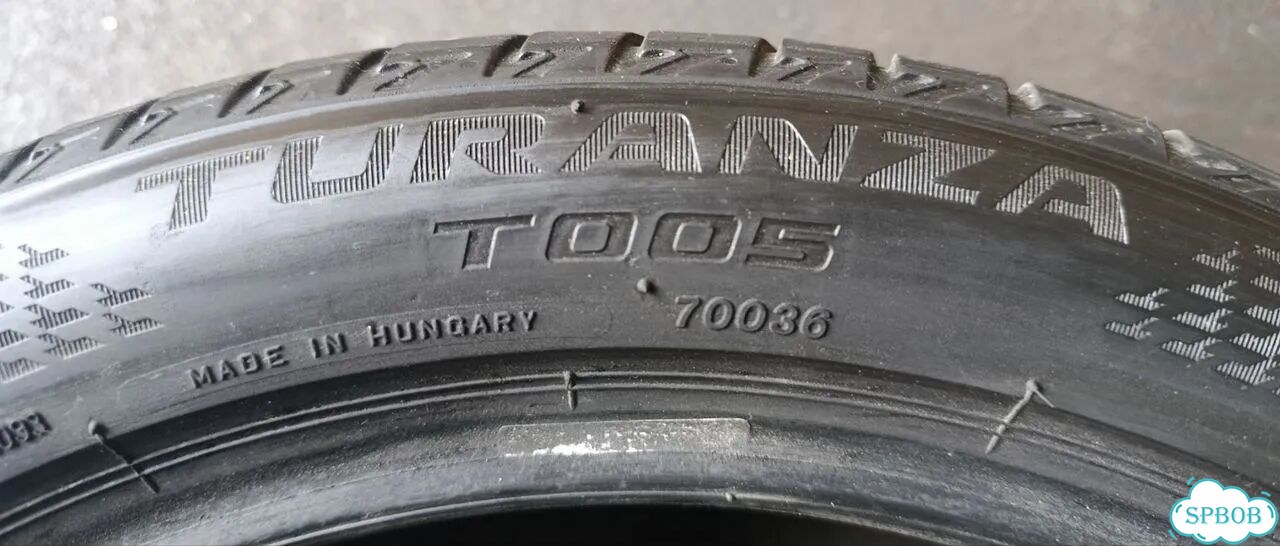 Bridgestone Turanza T005 225/45 R17 91W фото 6