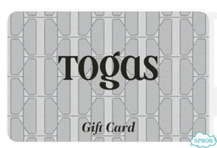Подарочный сертификат в Togas на 4000 фото 1