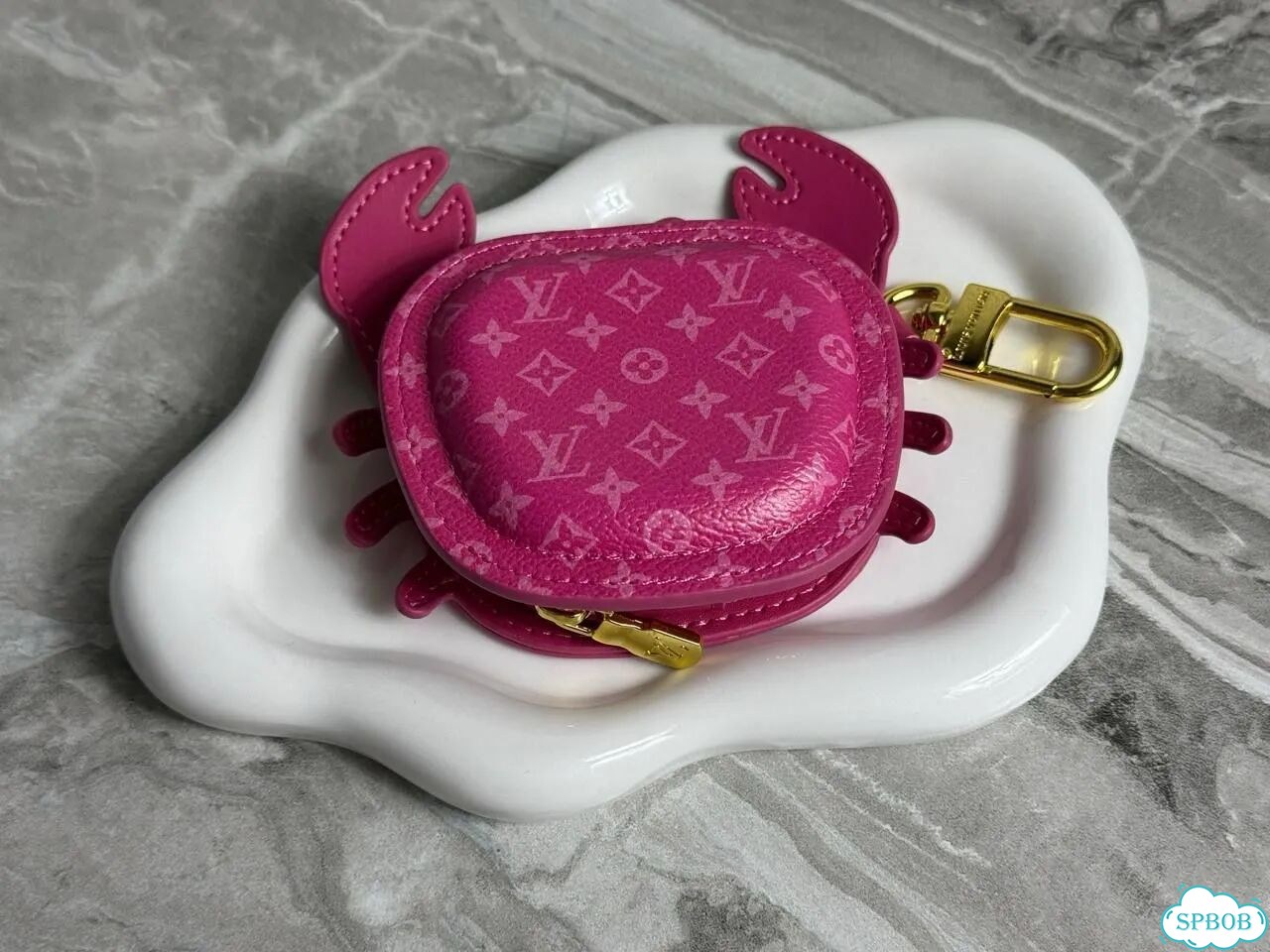 Брелок Louis Vuitton Club Crab Coin Purse фото 1