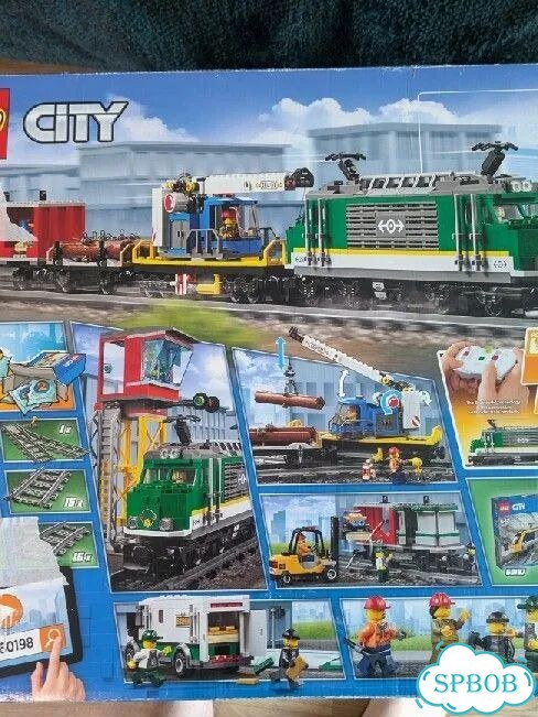 Lego City железная дорога фото 1