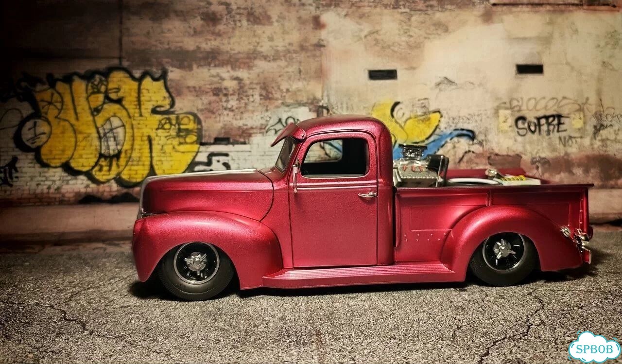 Hotrod pickup ford 1/18 авторская работа фото 1