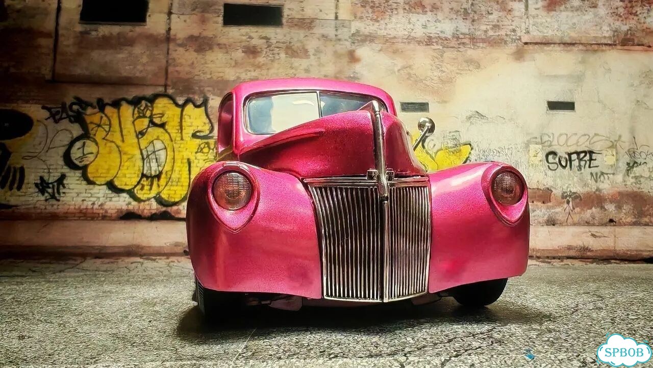 Hotrod pickup ford 1/18 авторская работа фото 8