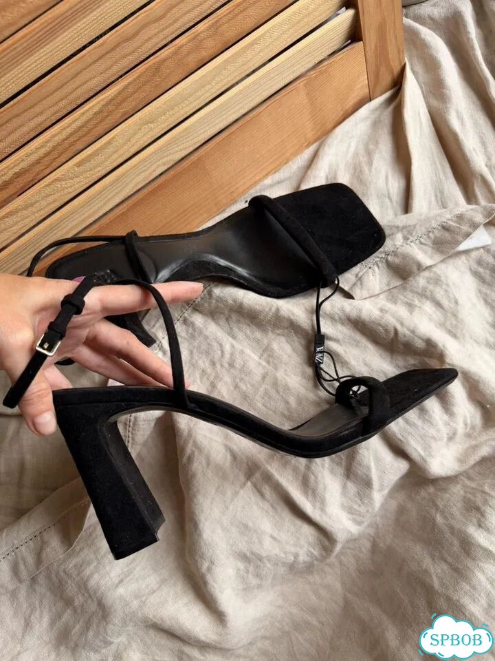 Босоножки на каблуке Zara 42 фото 7