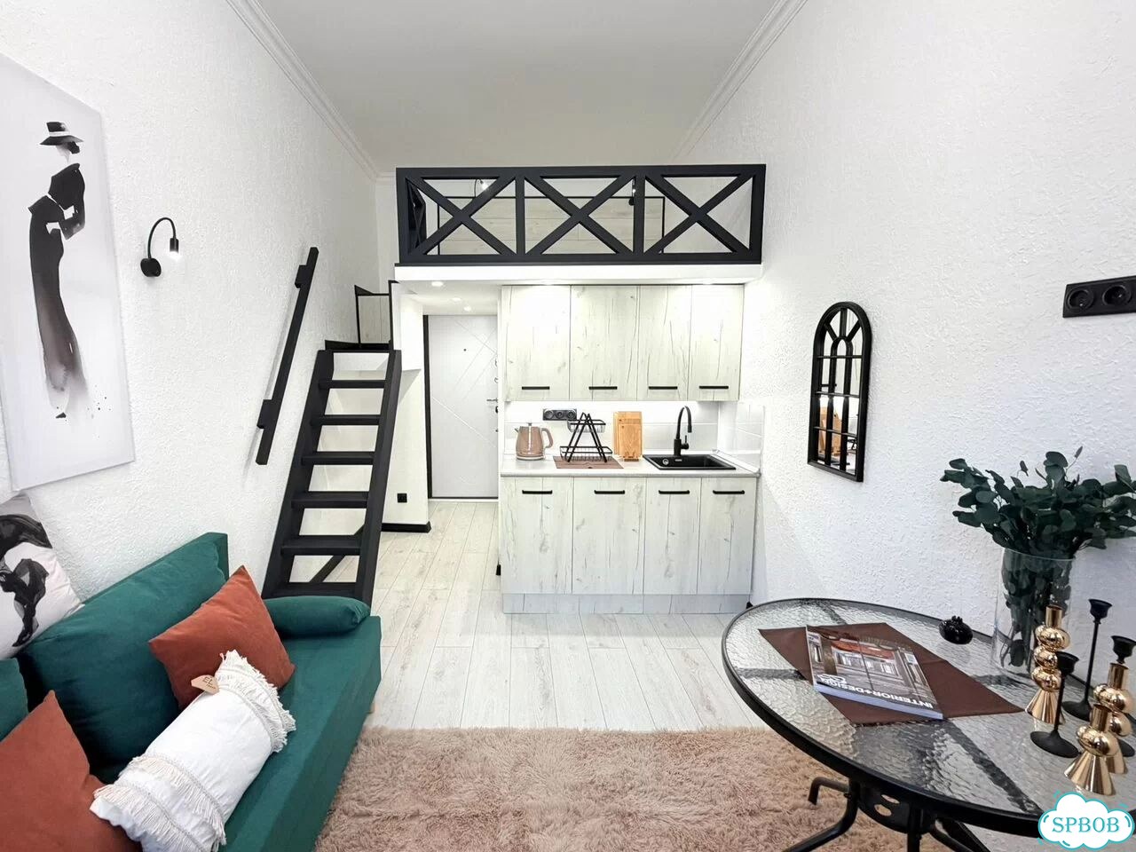 Квартира-студия, 18 м², 1/4 эт. фото 1