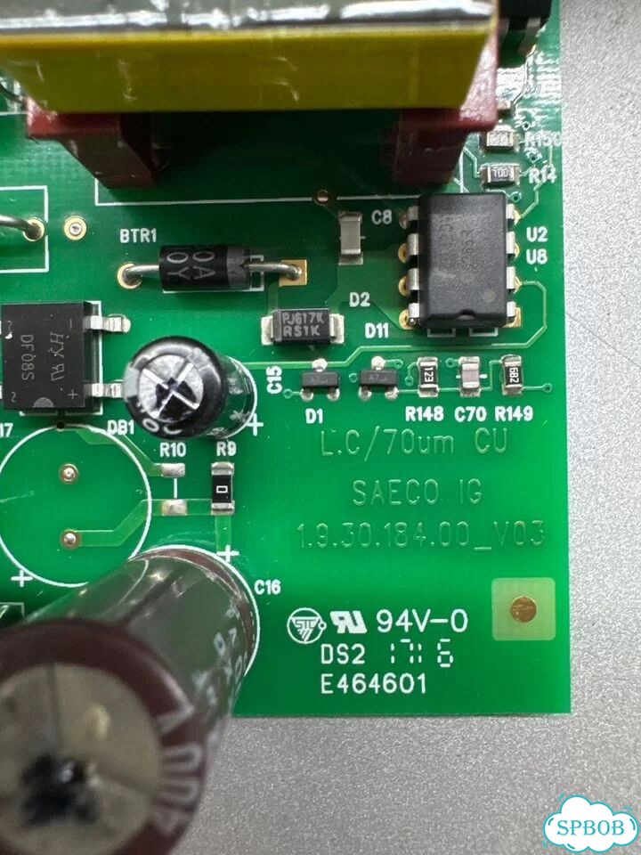 Силовая плата кофемашин saeco IG 1.9.30.184.00 V03 фото 2