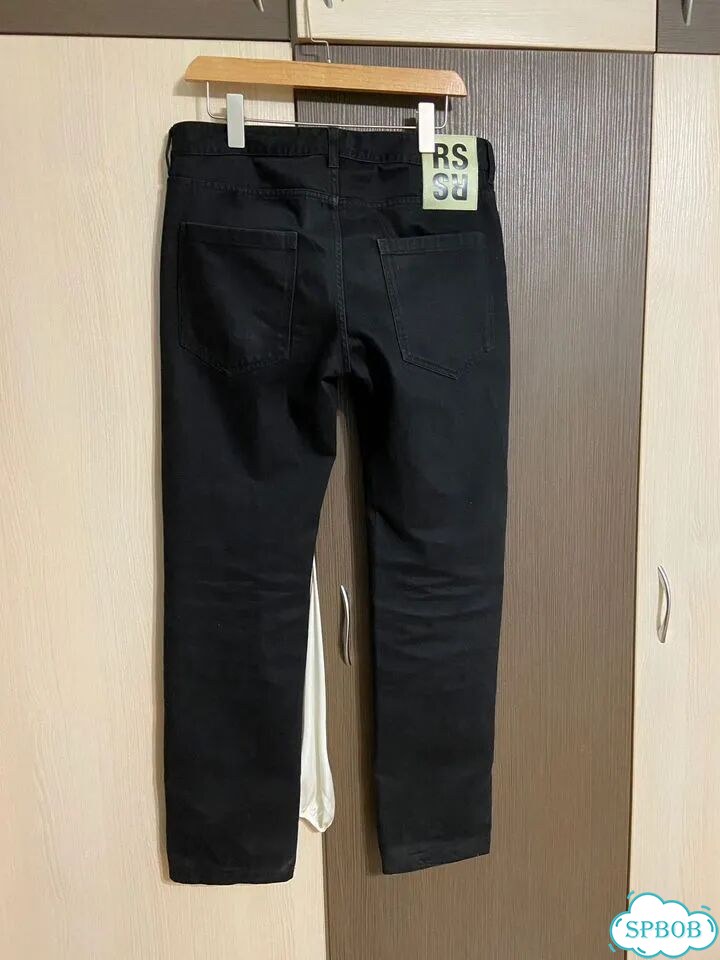 Raf Simons AW18 Drug Patch Black Jeans 2C-B фото 5