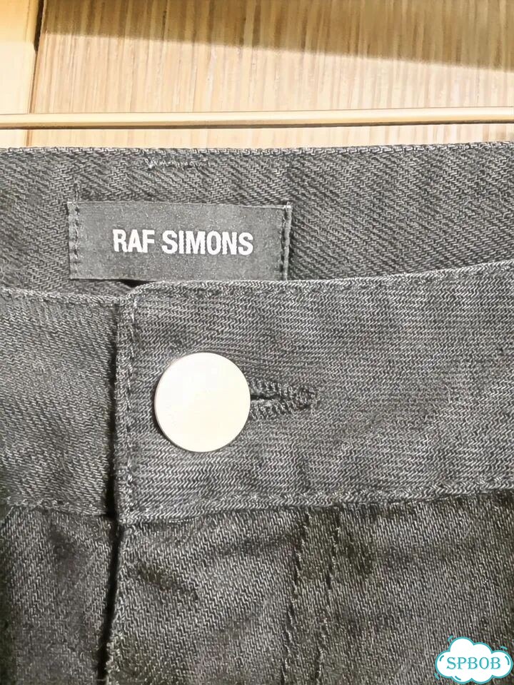 Raf Simons AW18 Drug Patch Black Jeans 2C-B фото 8
