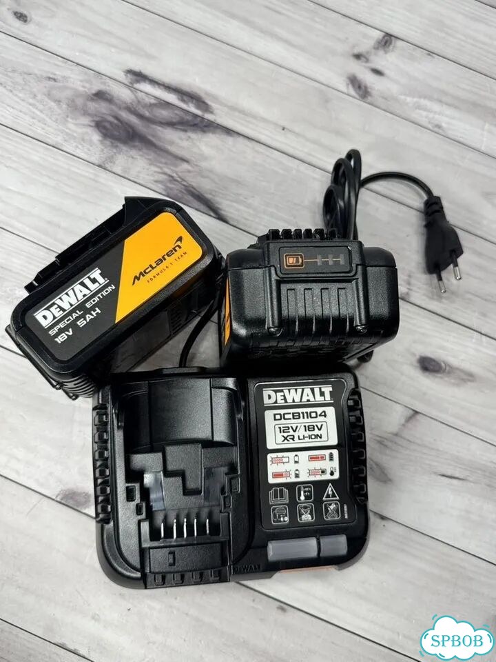 Шуруповерт набор в кейсе Dewalt DCD86MP2KT фото 3