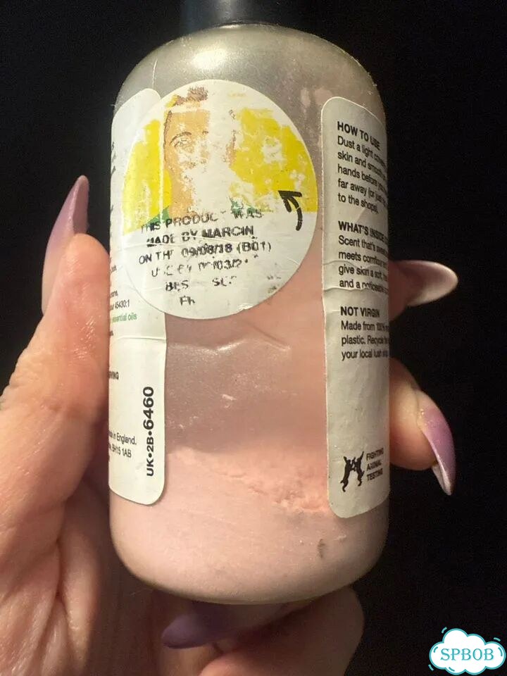 Lush пудра для тела фото 2