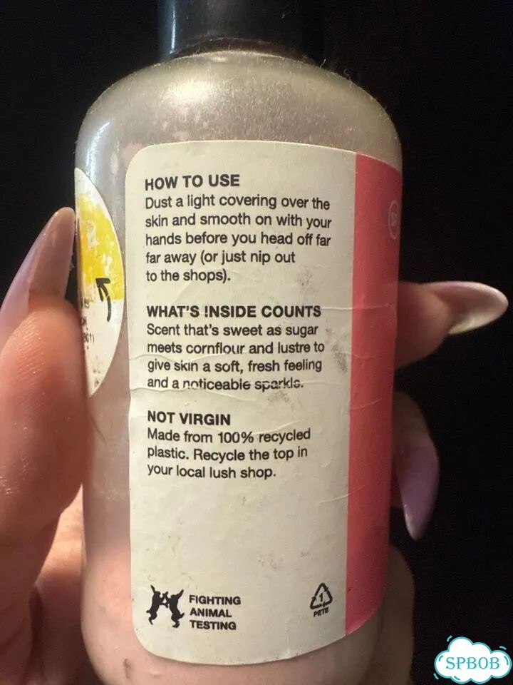 Lush пудра для тела фото 3