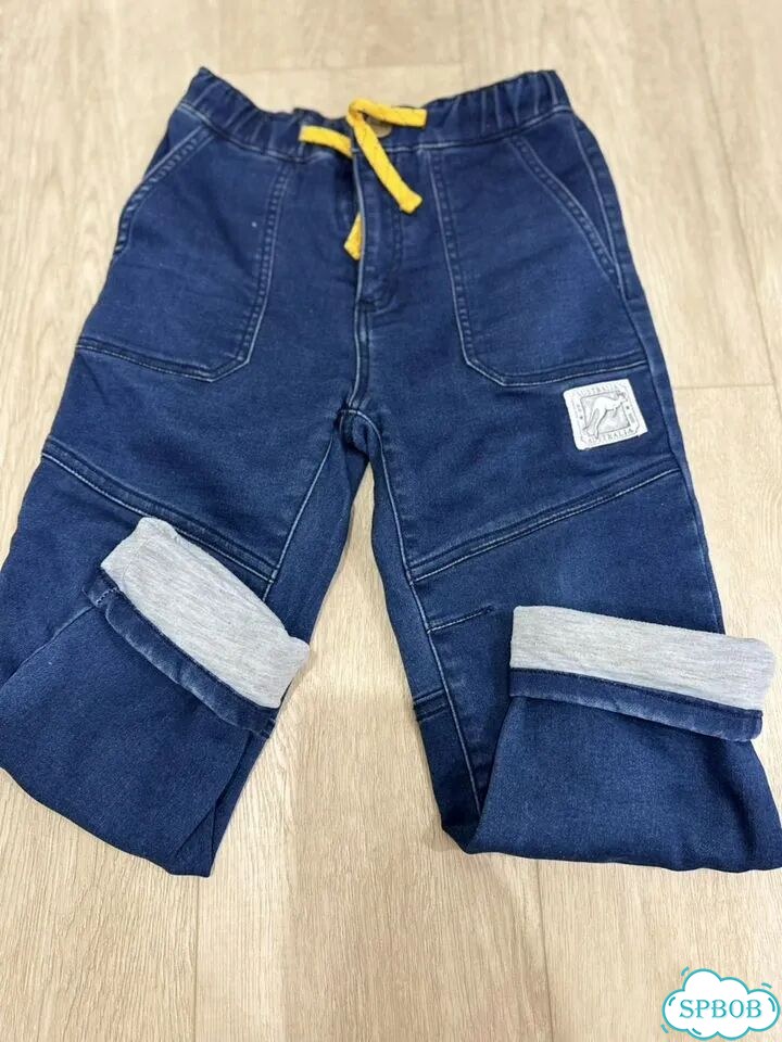 Джинсы button blue для мальчика 122 фото 6