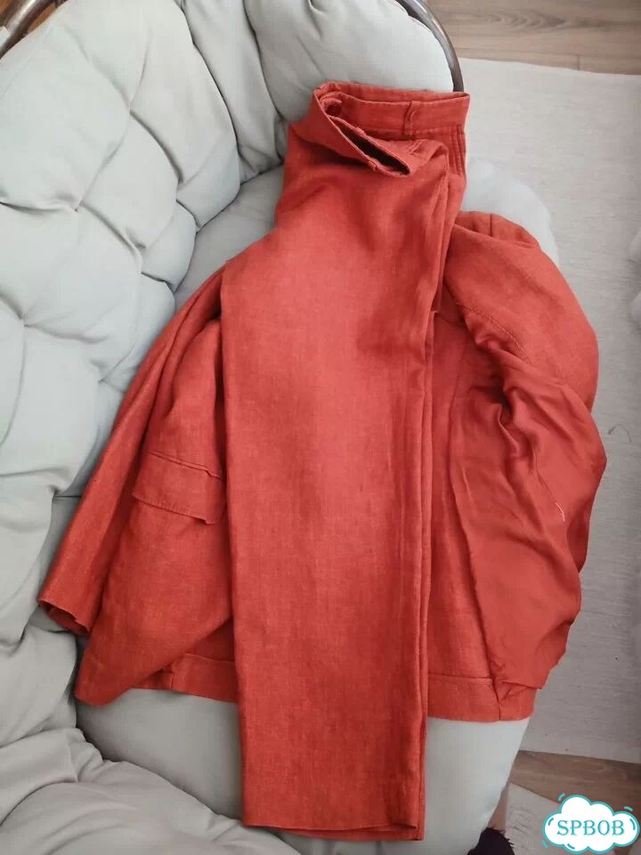 Льняной костюм massimo dutti 40 фото 2