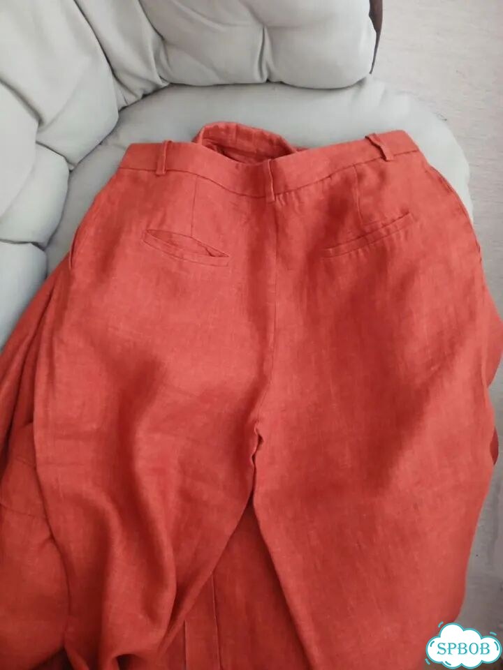 Льняной костюм massimo dutti 40 фото 4
