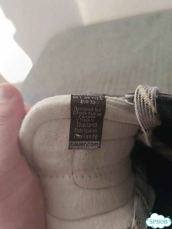 Коньки хоккейные детские Bauer 32 фото 8