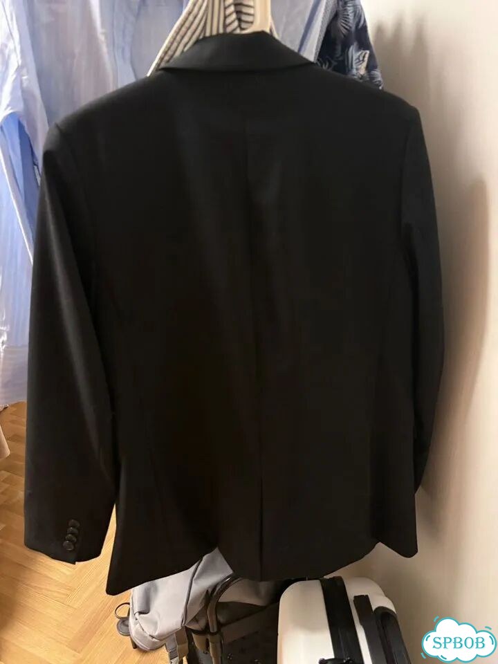 Пиджак h&m черный фото 3