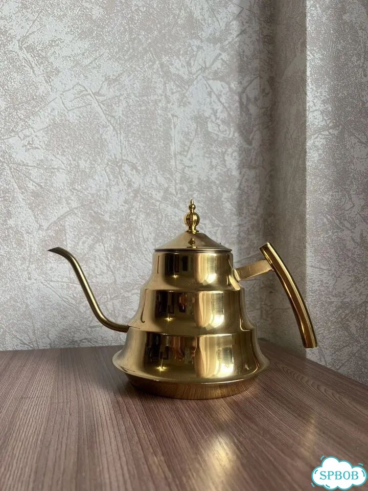 Чайник железный новый фото 1