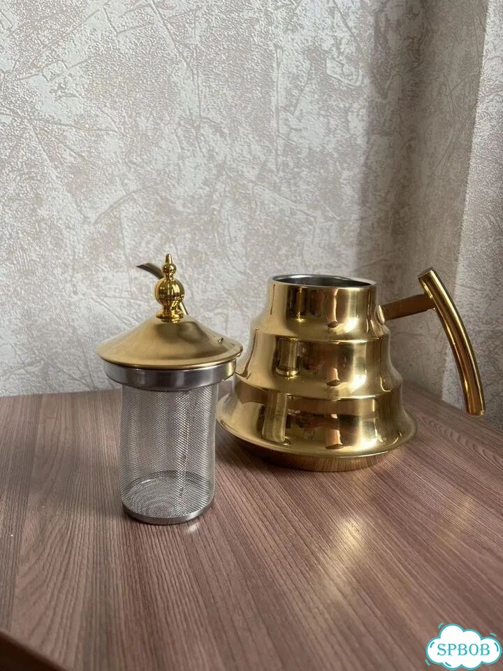 Чайник железный новый фото 2